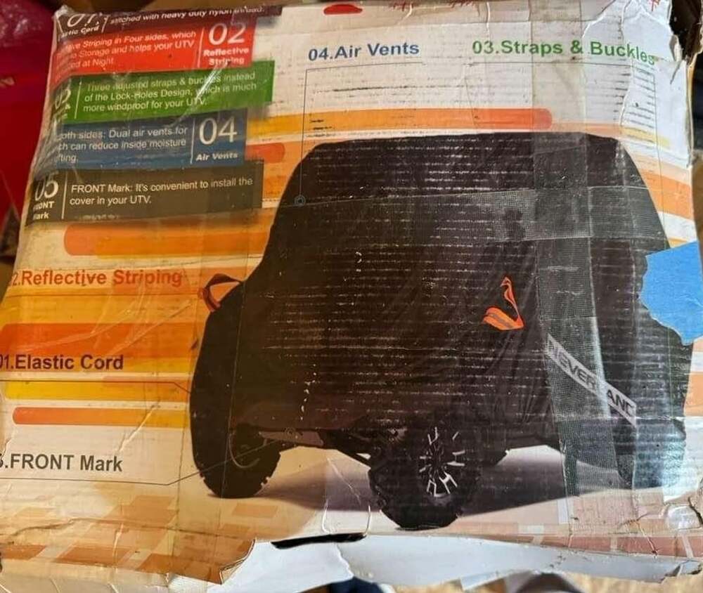 Neverland UTV cover heavy duty waterproof storage